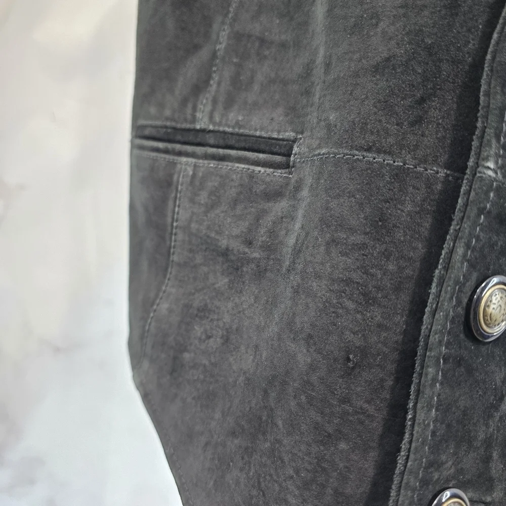 Vintage leather vest